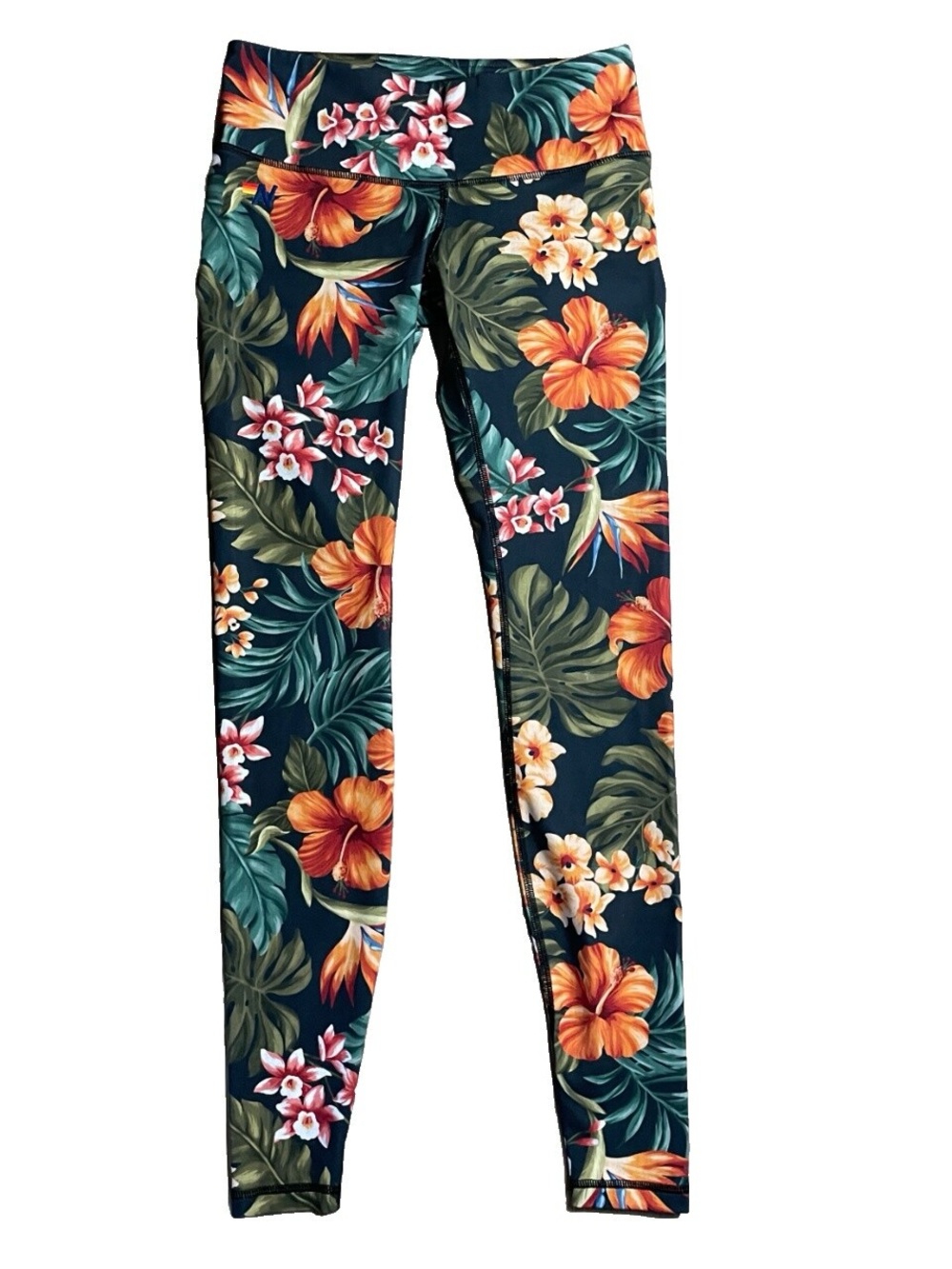 🌺Aviator Nation🌺 Multicolor Tropical Print leggings - XS